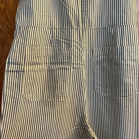 ROLLAS Sailor Striped Jumpsuit in Blue and White Cotton NWT - Picture 7 of 14